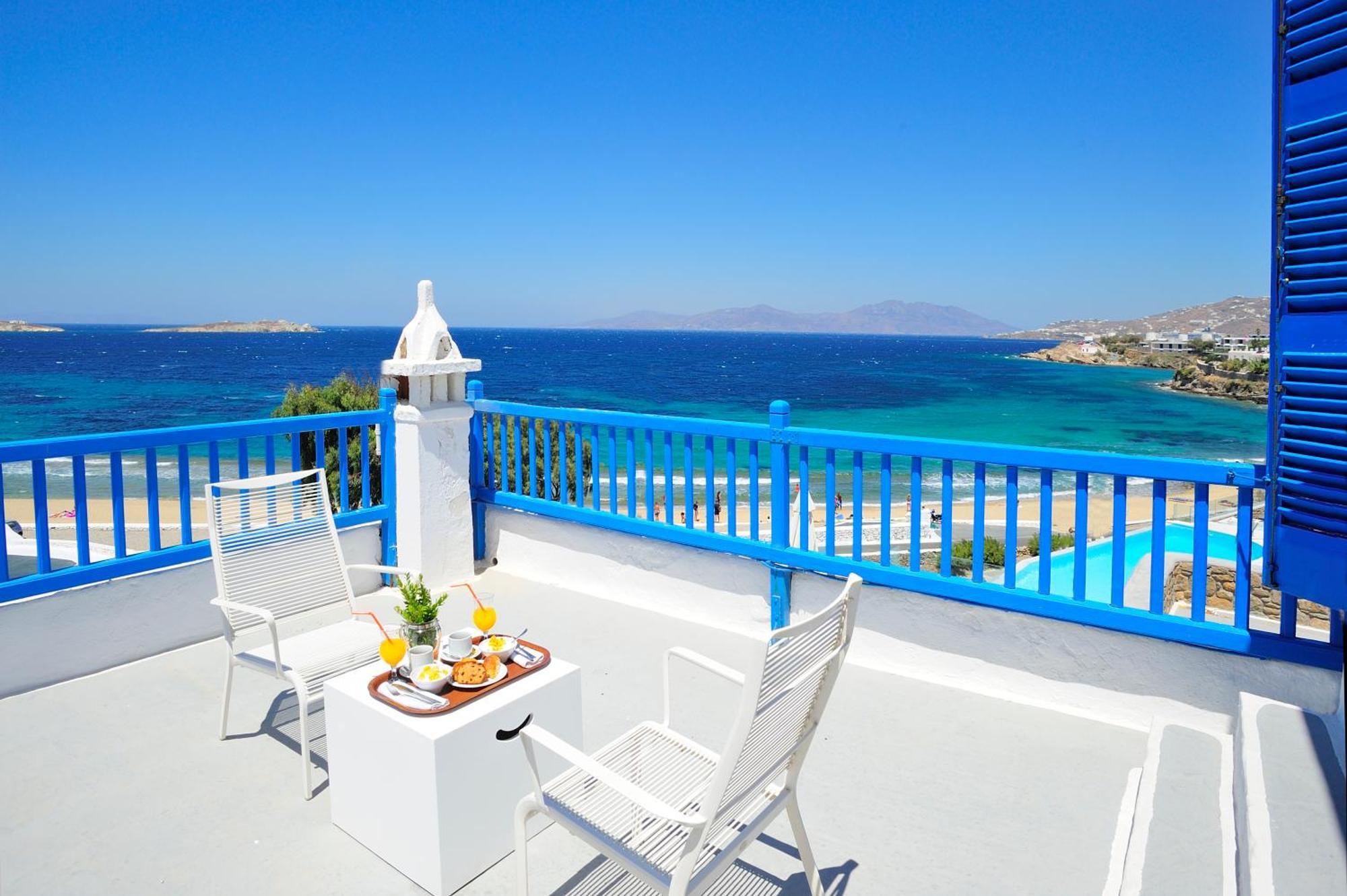 Mykonos Beach Hotel Mykonos Town Bagian luar foto
