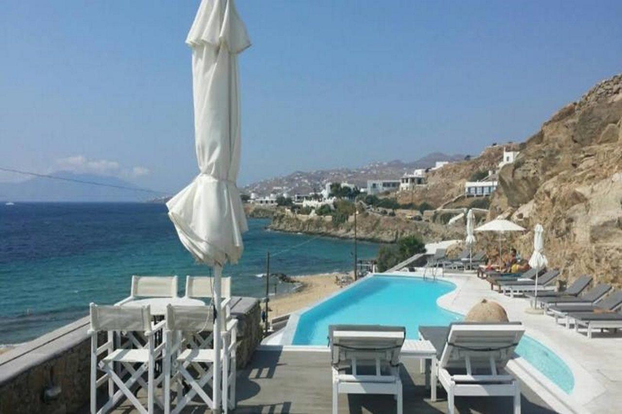 Mykonos Beach Hotel Mykonos Town Bagian luar foto