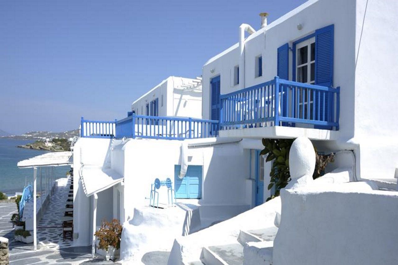 Mykonos Beach Hotel Mykonos Town Bagian luar foto