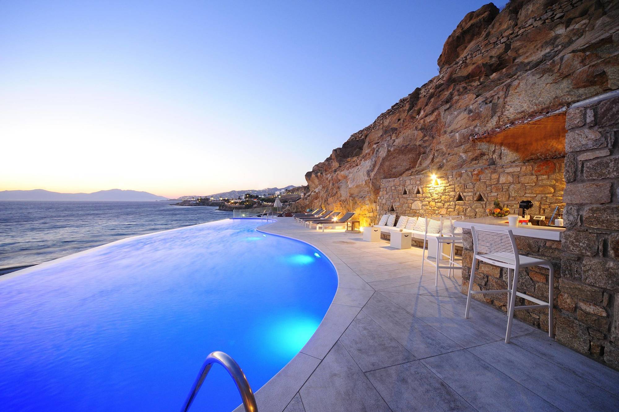 Mykonos Beach Hotel Mykonos Town Bagian luar foto