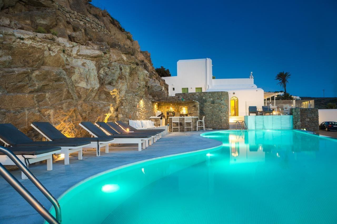 Mykonos Beach Hotel Mykonos Town Bagian luar foto